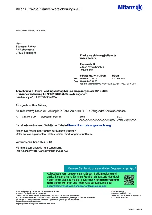 Thumbnail: 2025-06-27_2025-06-27_Leistungsabrechnung_Krankenversicherung_AK2018-82270057_2025-06-27