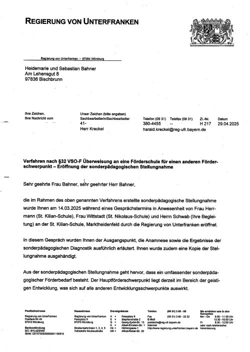 Thumbnail: 2025-04-29 Regierung von Unterfranken 2025-05-06_regierung_zuweisung_lukas