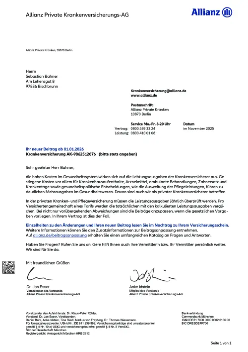 Thumbnail: Beitragsanpassungsschreiben_Krankenversicherung_AK-9862512076_2025-11-14