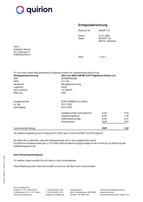Thumbnail: 20250127_80763211_559537115_Erträgnisabrechnung_IE00BKM4GZ66