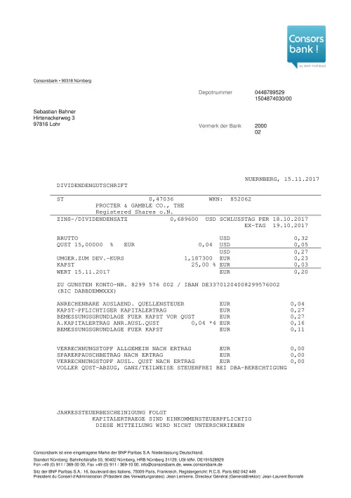 Thumbnail: 2017-11-15_2017-11-15_DIVIDENDENGUTSCHRIFT_448789529_wkn852062_dat20171115_id657297959