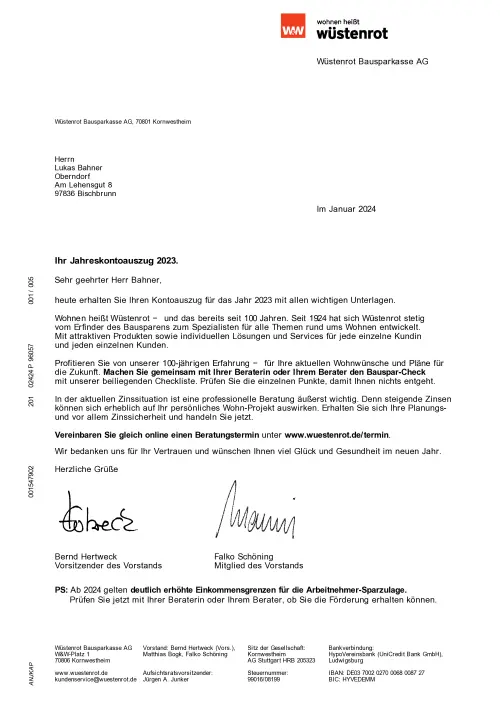 Thumbnail: 2024-01-01_2024-01-01_Anschreiben zum Jahreskontoauszug-804d71590