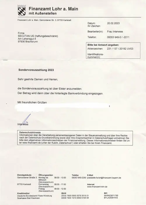 Thumbnail: 2023-02-20_2023-02-20_2023-02-20_Secutan_Finanzamt Lohr_Sondervorauszahlung2023