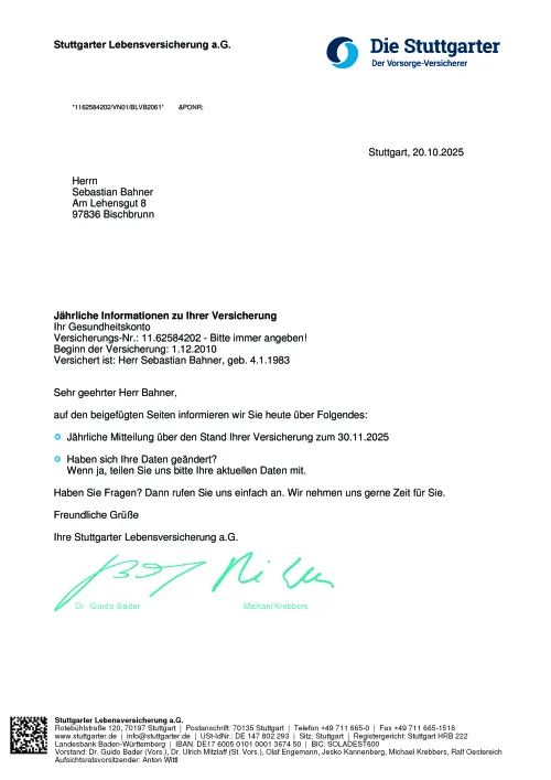 Thumbnail: 2025-10-20_2025-10-20_WG- Post für Sebastian Bahner- Versicherungs-Nr. 11.62584202